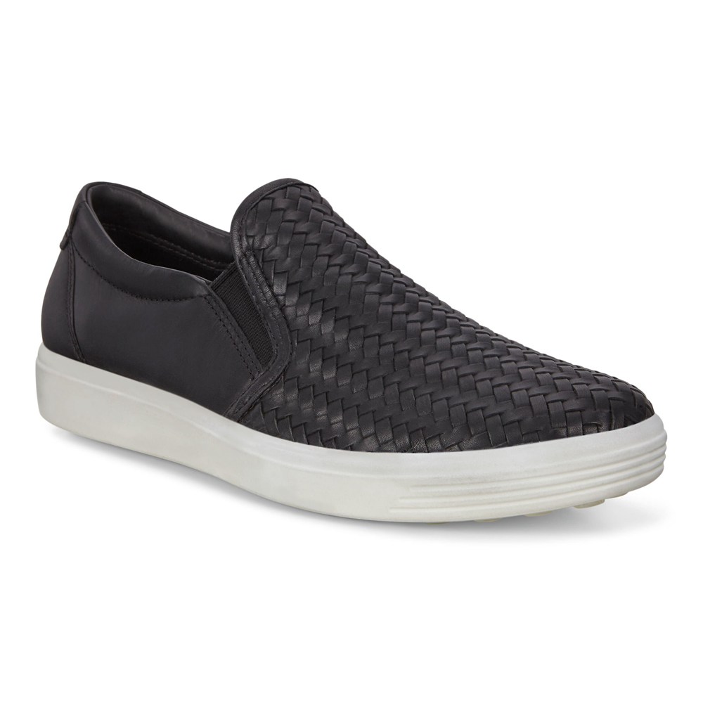 ECCO Womens Slip-On Black - Soft 7 - DSC-132479